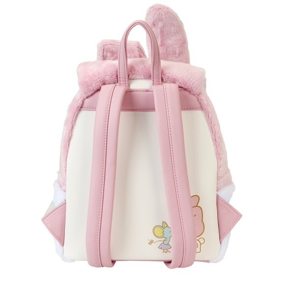 Loungefly- Sanrio My Melody Plush Set of Mini Backpack and Bifold Wallet - Picture 8 of 16
